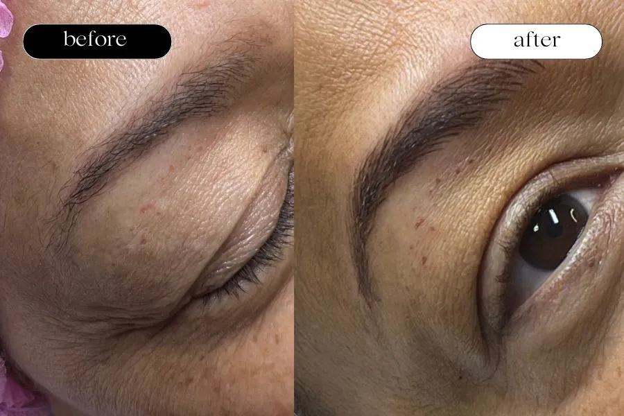 Transformación de cejas